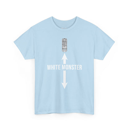 White monster tričko