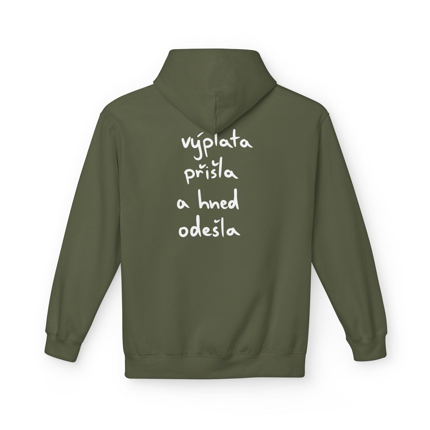 Výplata přišla a odešla mikina