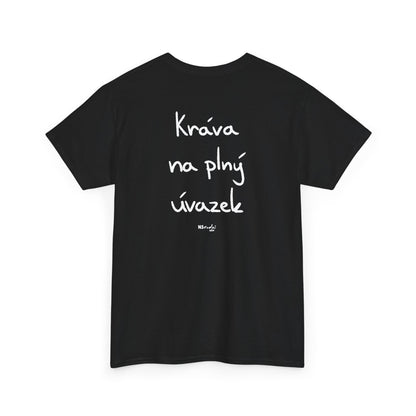 Kráva na plný úvazek tričko