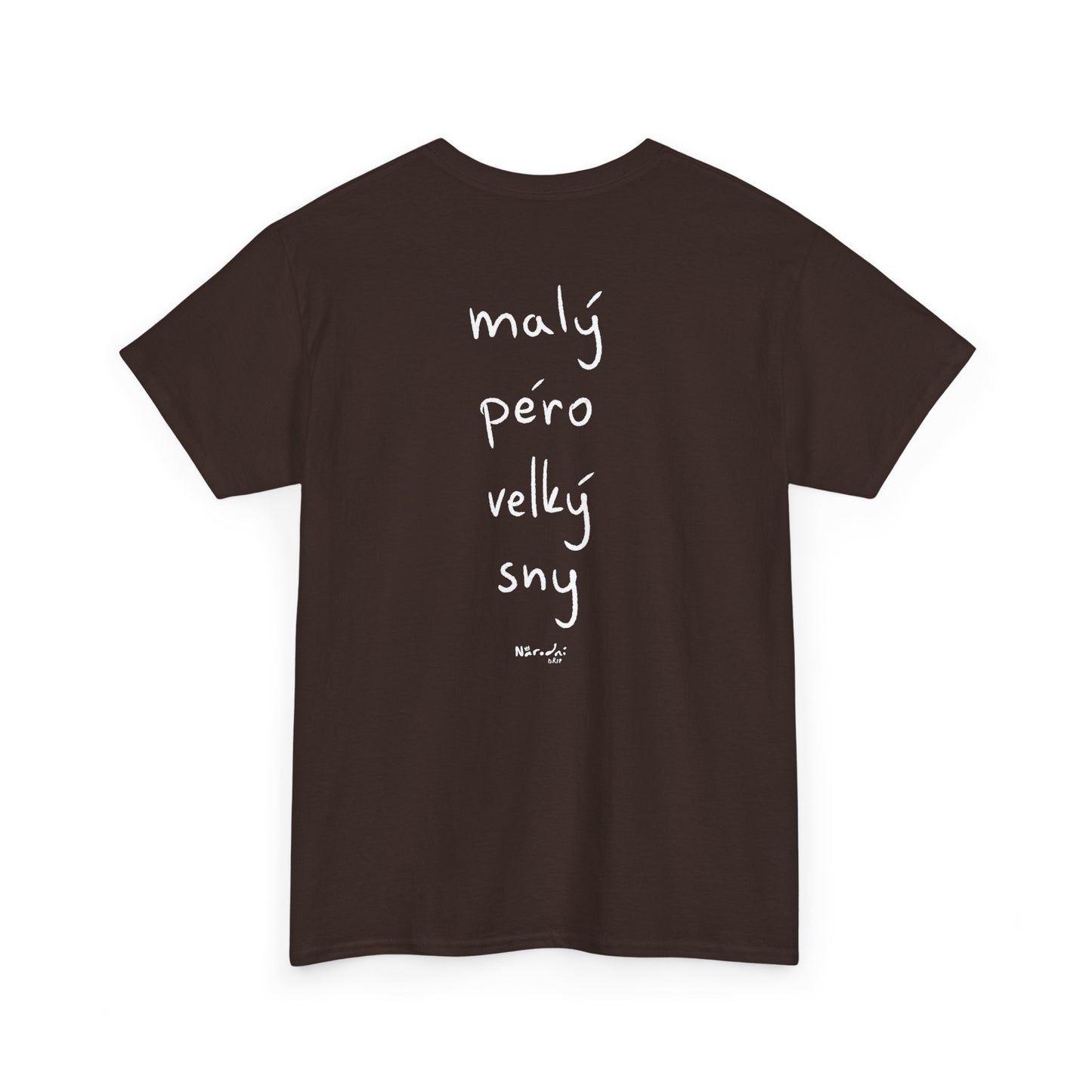 Malý péro, velký sny tričko