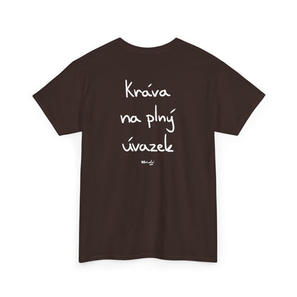 Kráva na plný úvazek tričko