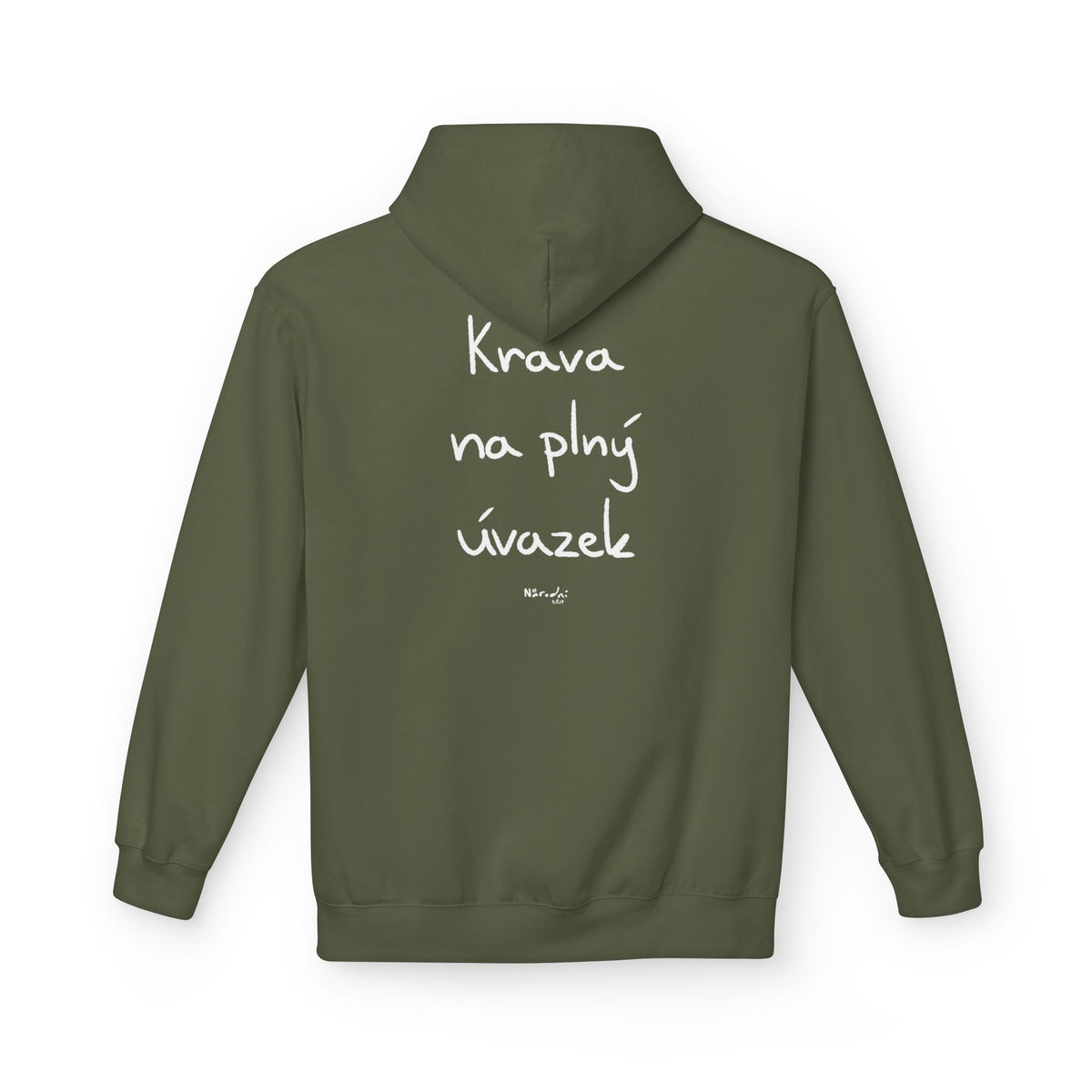 Kráva na plný úvazek mikina