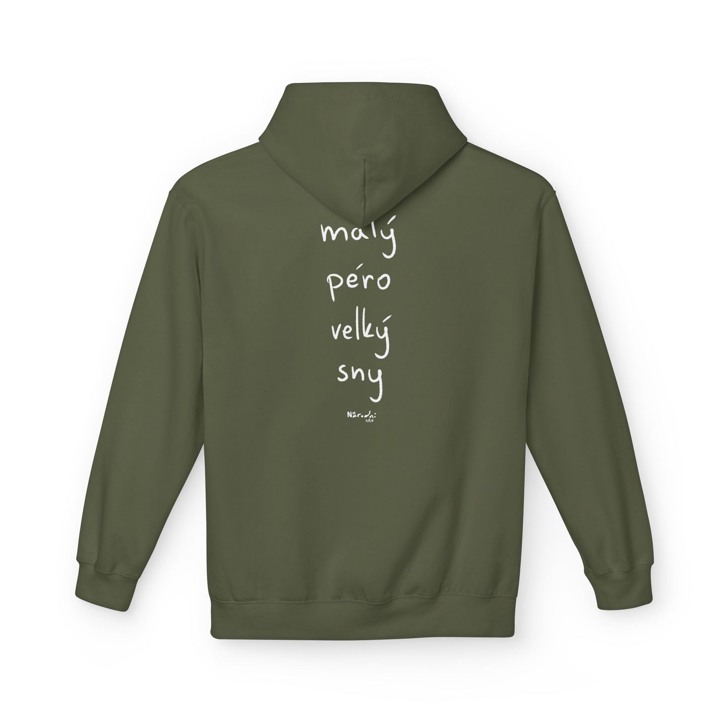Malý péro velký sny mikina