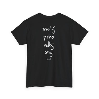 Malý péro, velký sny tričko