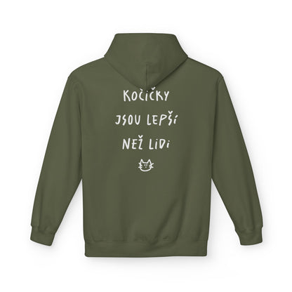 Kočičky jsou lepši než lidi mikina