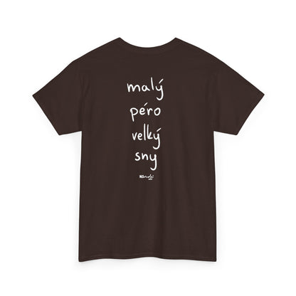 Malý péro, velký sny tričko