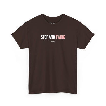 Stop and twink tričko