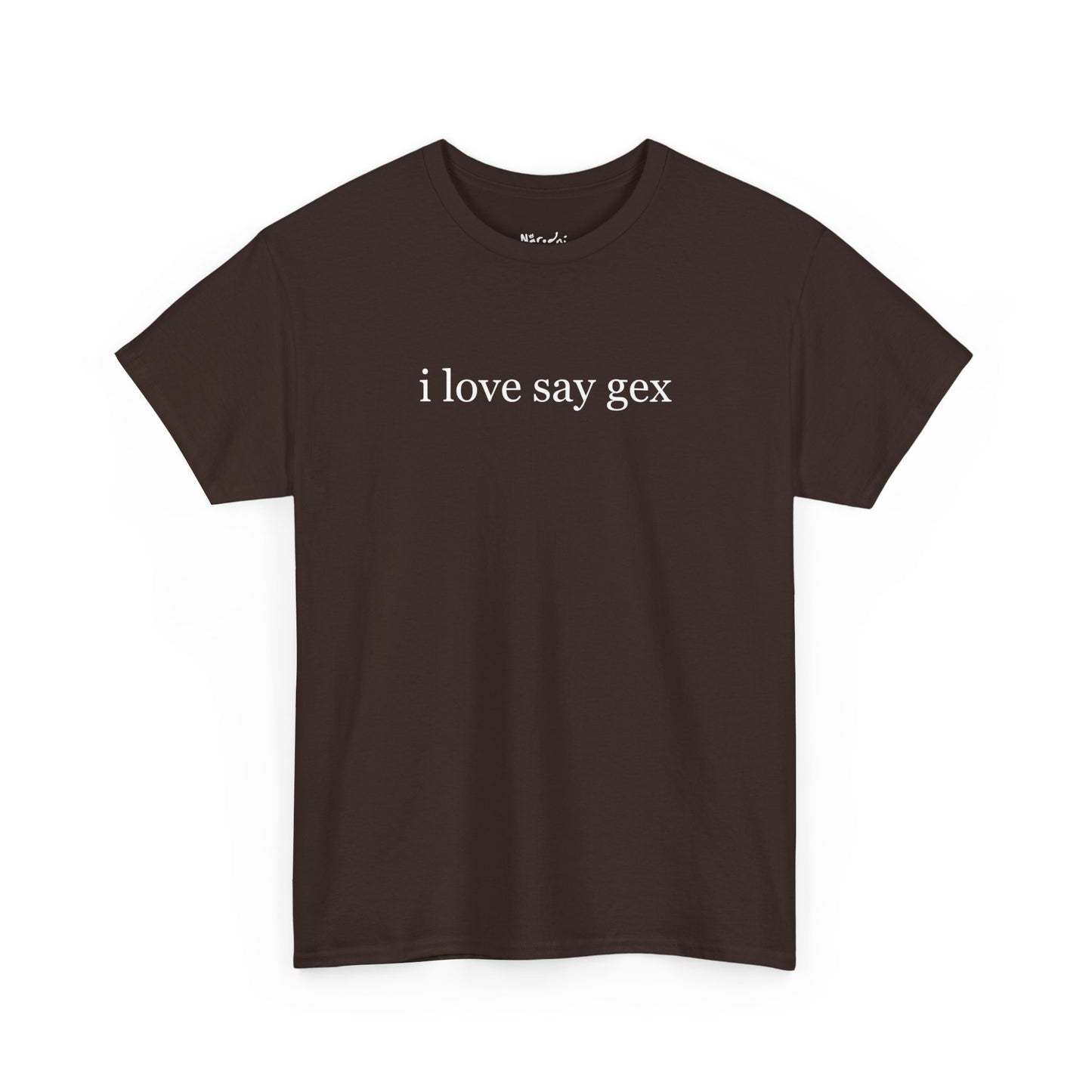 I love say gex tričko
