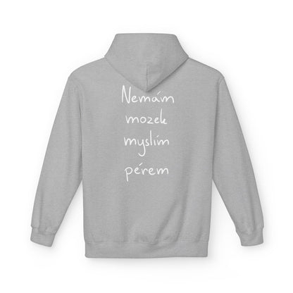 Nemám mozek myslím pérem mikina