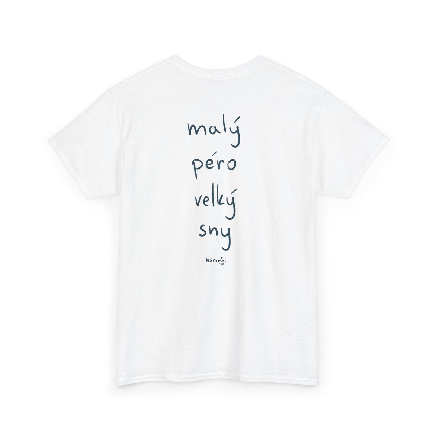 Malý péro, velký sny tričko