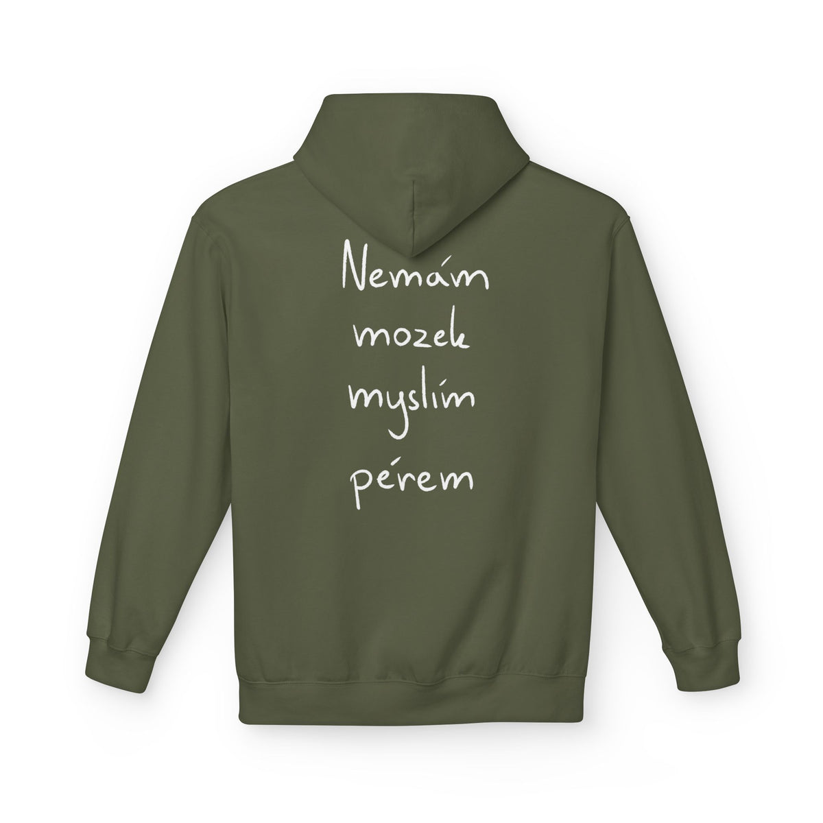 Nemám mozek myslím pérem mikina