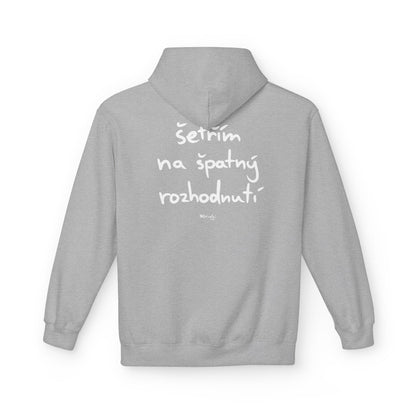 Šetřím na špatný rozhodnutí mikina