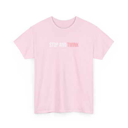 Stop and twink tričko