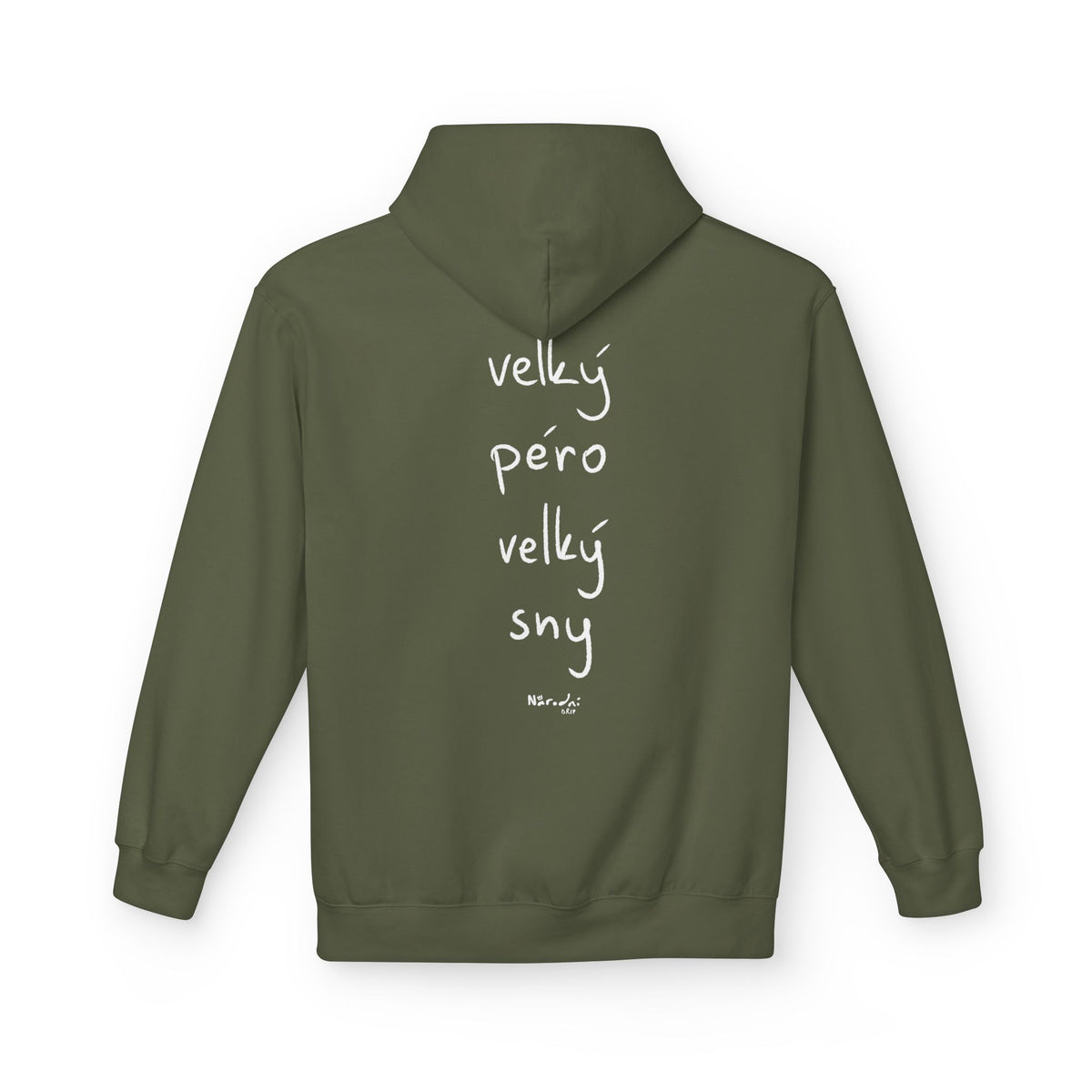 Velký péro velký sny mikina