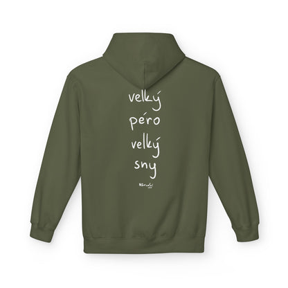 Velký péro velký sny mikina