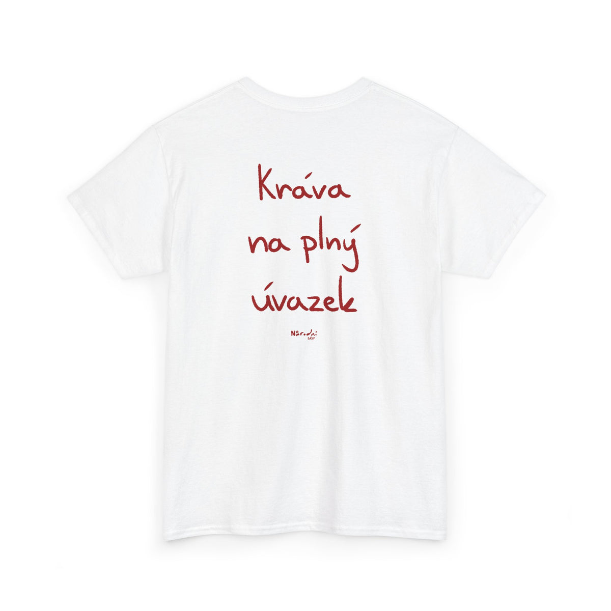 Kráva na plný úvazek tričko