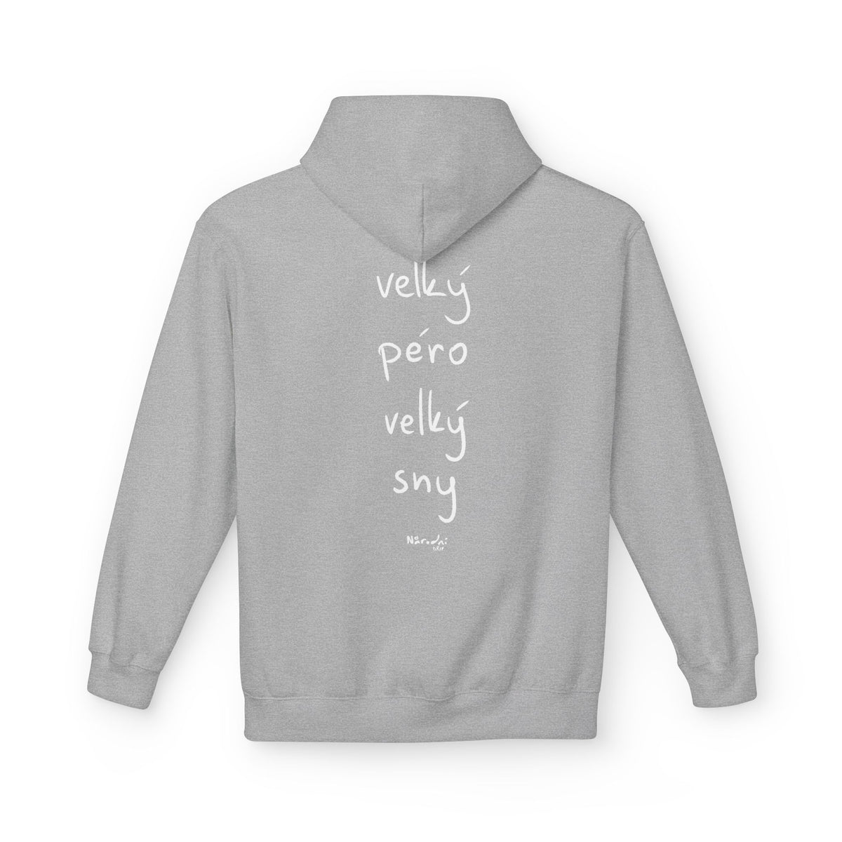 Velký péro velký sny mikina