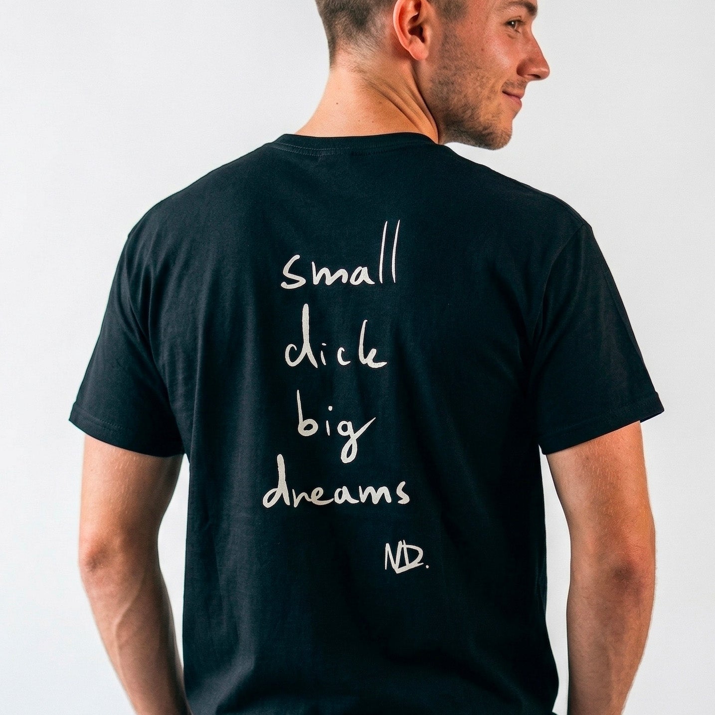 Small dick big dreams tričko
