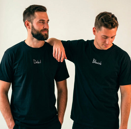 Debil, blbeček - párová trička