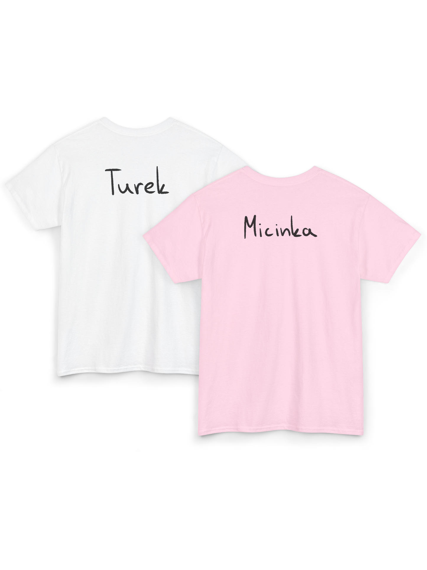 Turek a micinka - párová trička