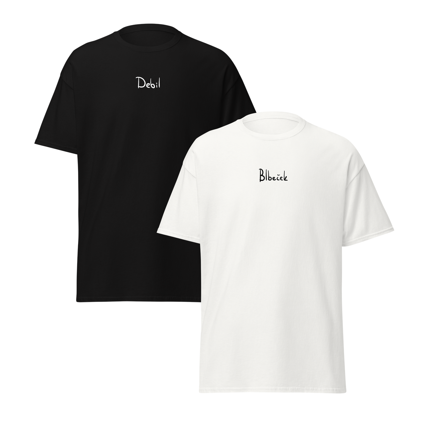 Debil, blbeček - párová trička
